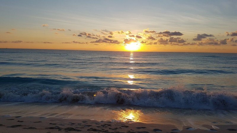 Море солнце