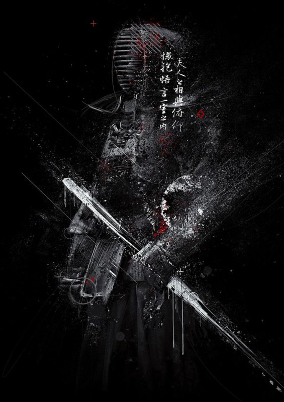 Заставка на телефон стиль Самурай