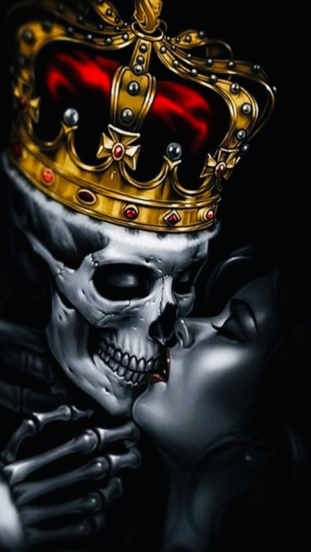 Череп с короной