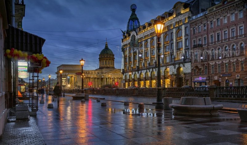 Вечерний Петербург