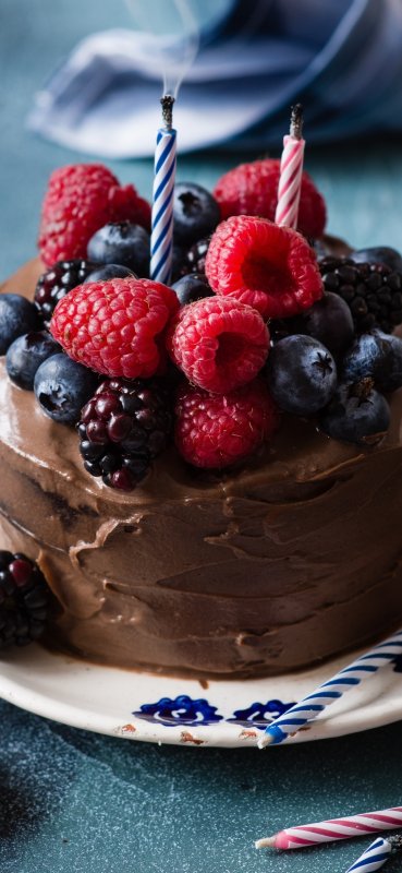 Тортик с ягодами