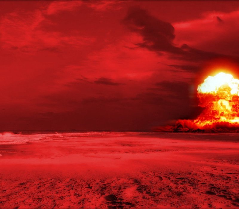 Ядерный взрыв 25килотонн