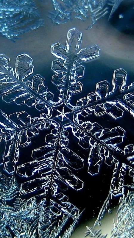 Зимние снежинки