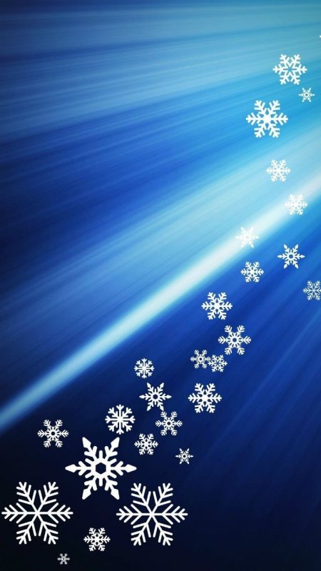 Зима снежинки