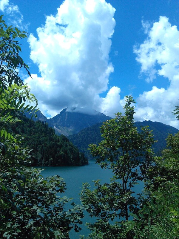 Озеро Рица Абхазия