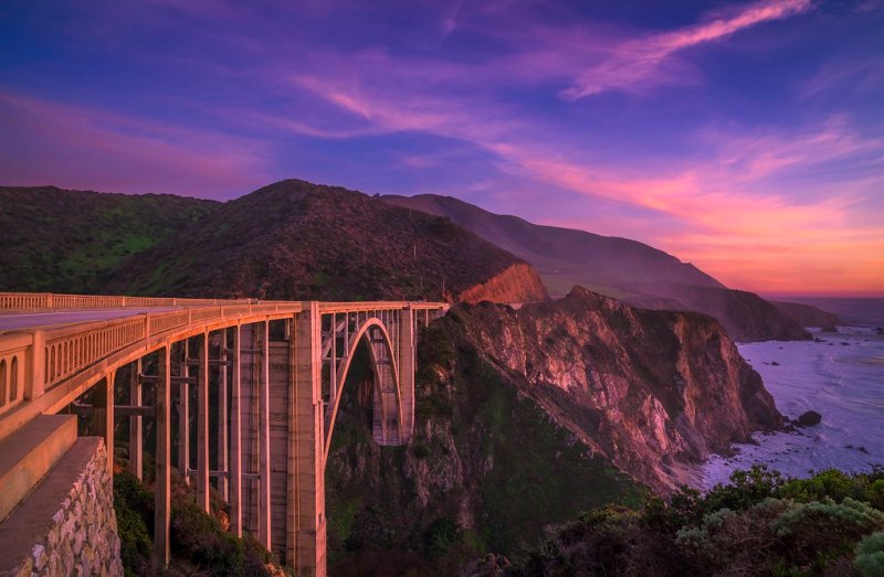 Мост Биг сюр Калифорния