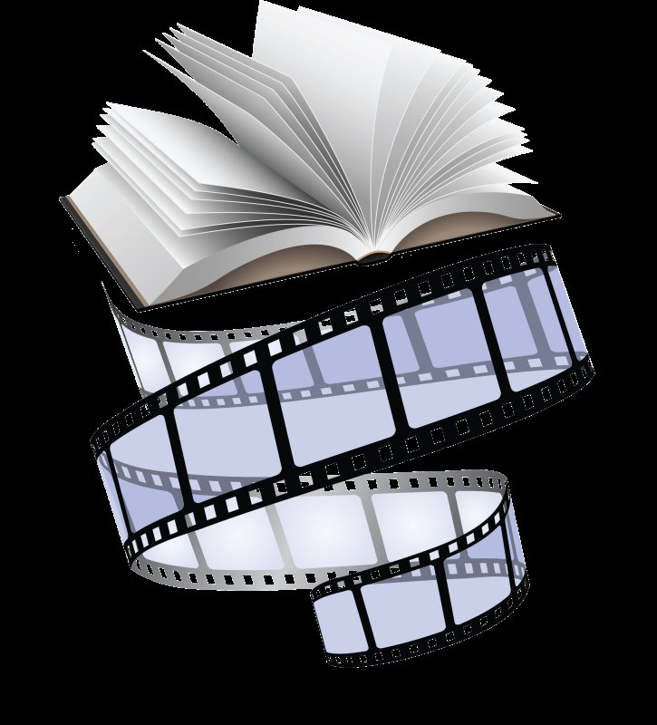 Экранизация книг на прозрачном фоне