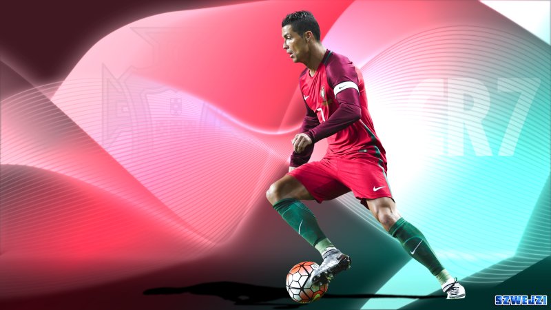 Футбольный фон Кристьяно Роналду