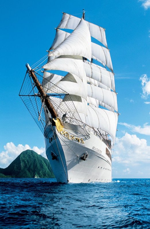 Фрегат Бригантина баркентина