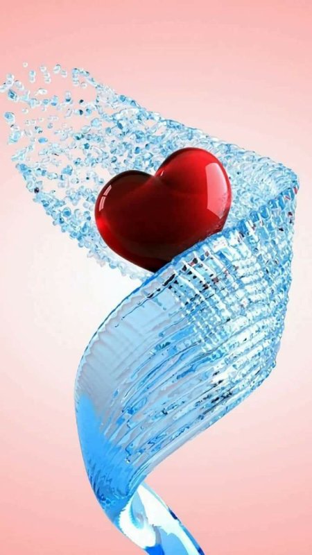 Красивое сердце