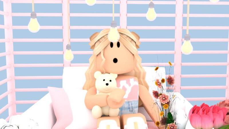 Милая девочка из РОБЛОКСА