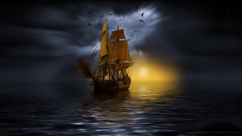 Летучий голландец корабль призрак