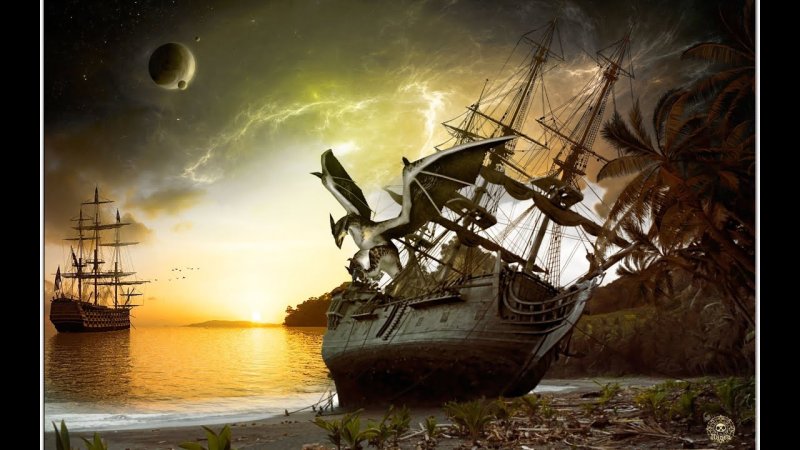 Летучий голландец корабль Галеон