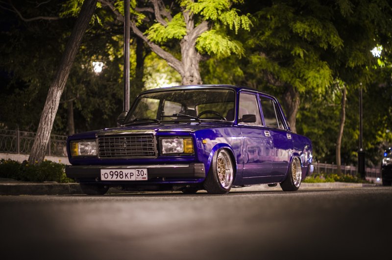 ВАЗ 2107 stance