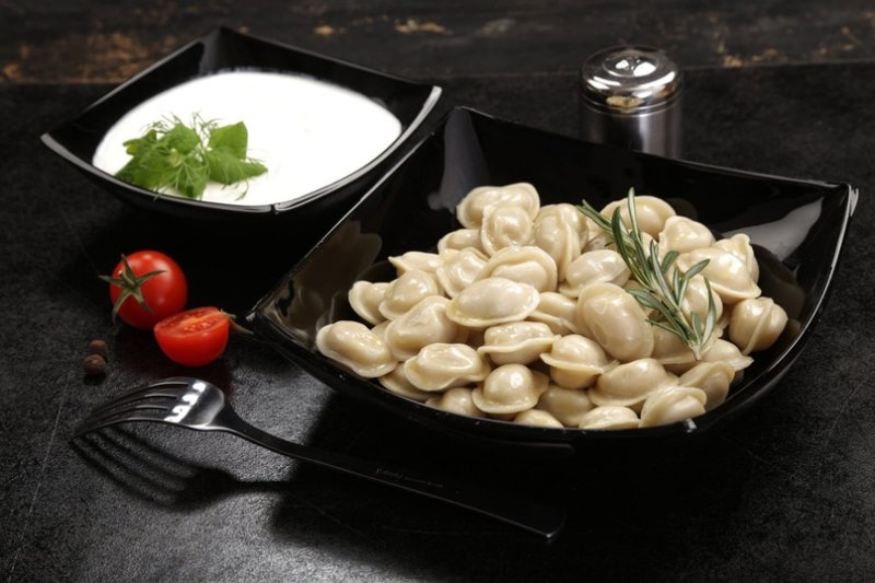 Красивые пельмени