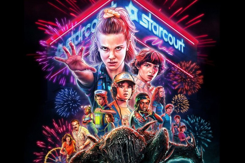 Stranger things Постер