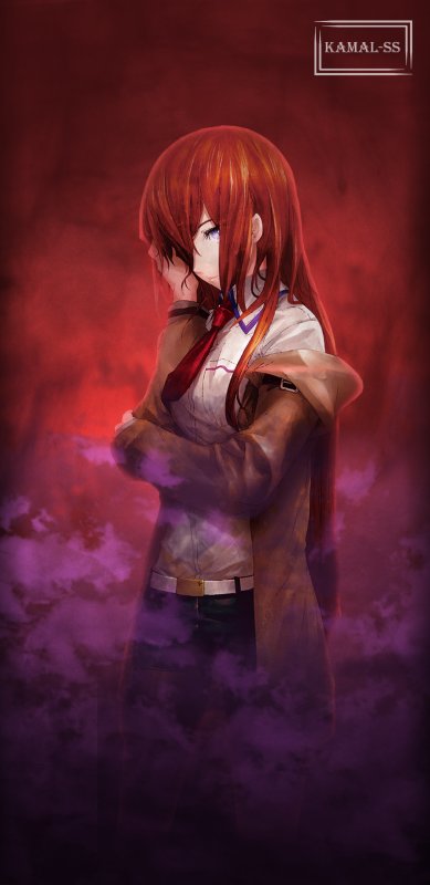 Kurisu Makise Wallpaper mobile