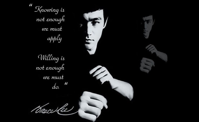 Брюс ли обои