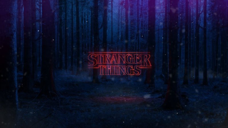 Stranger things обои 4к
