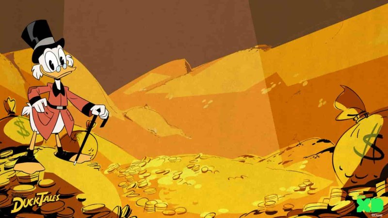 Скрудж макдак гора золота
