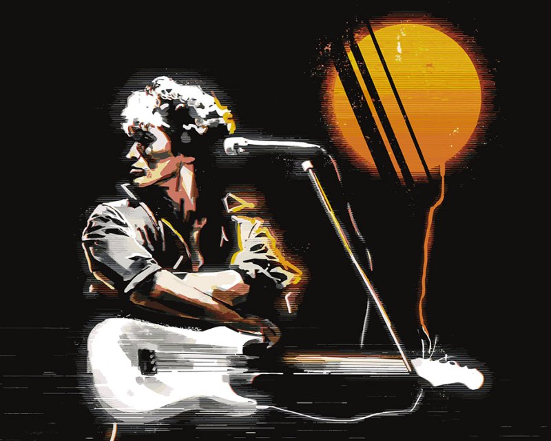 Ретровейв Виктор Цой