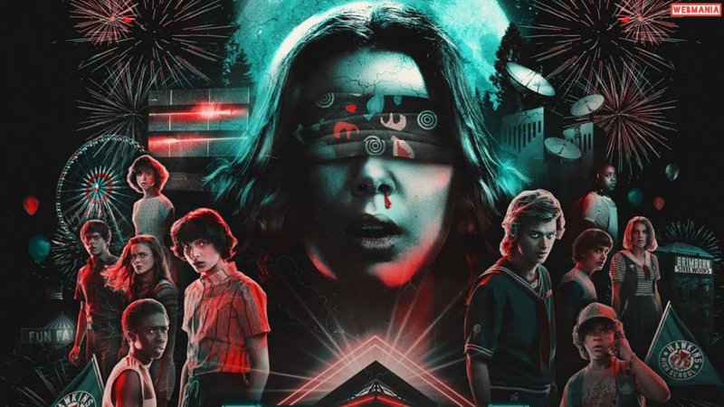 Stranger things обои 4к