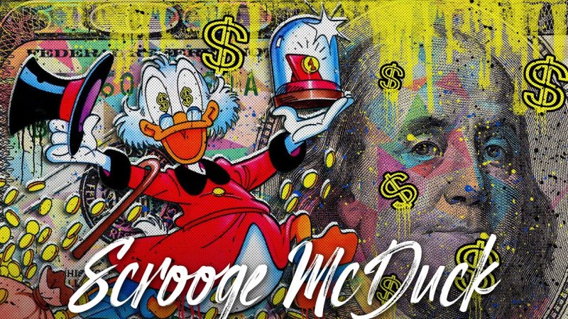 Алек Монополи Скрудж деньги