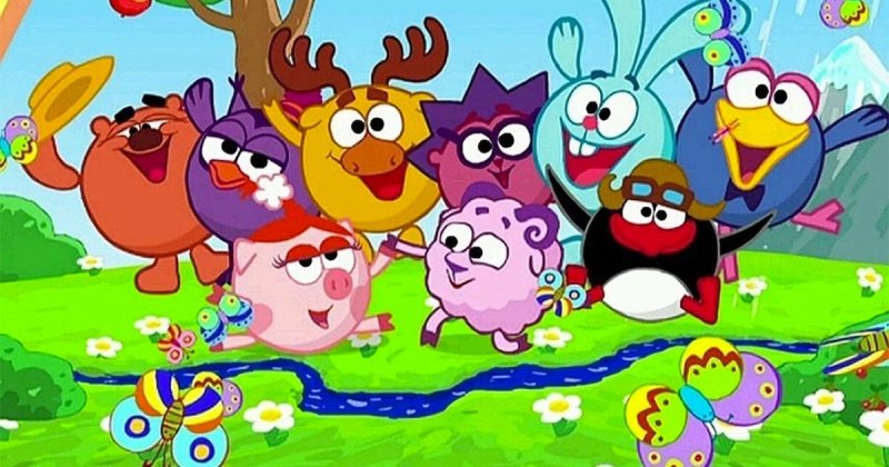 Смешарики: день рождения Нюши