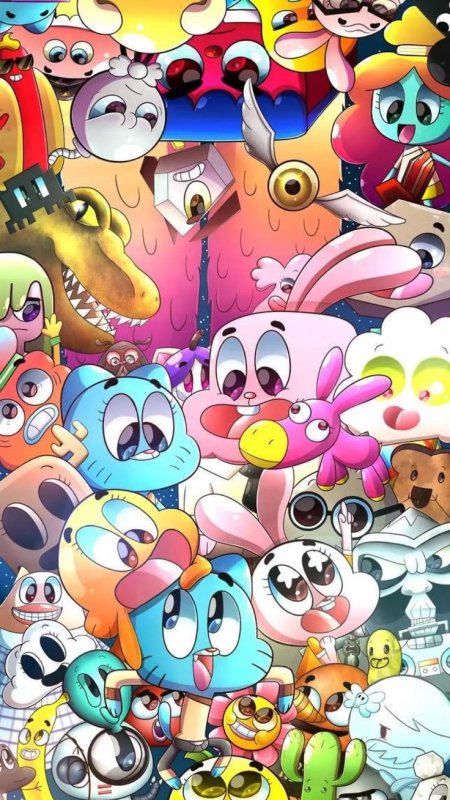 Удивительный мир Гамбола герои