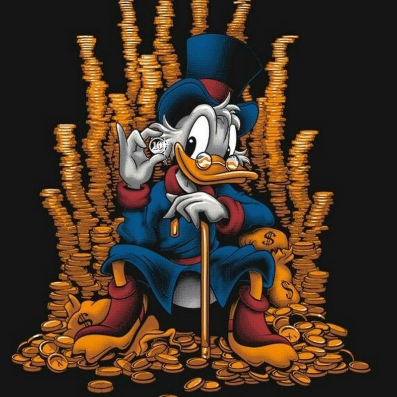 Скрудж макдак и деньги