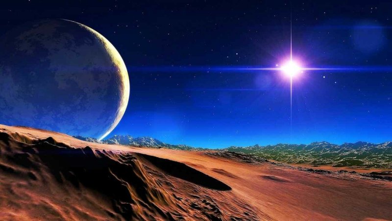 Фантастические пейзажи космоса