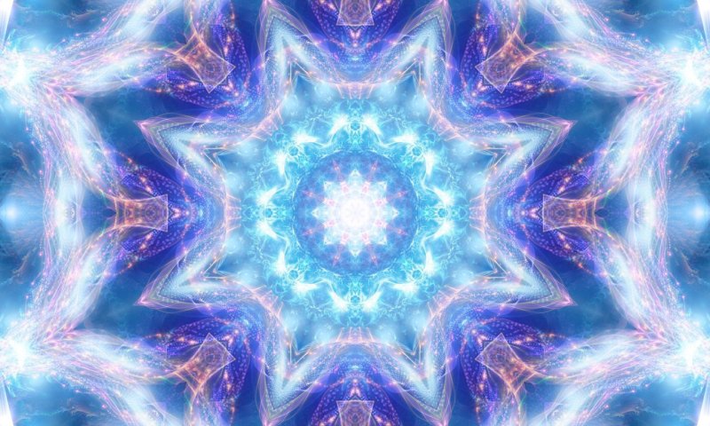 Фракталы светлые