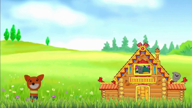 Теремок рисунок