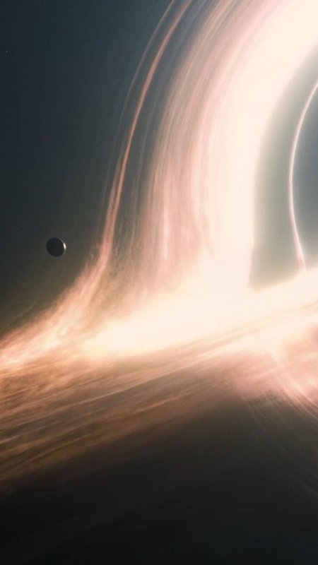 Гаргантюа черная дыра Интерстеллар 4k