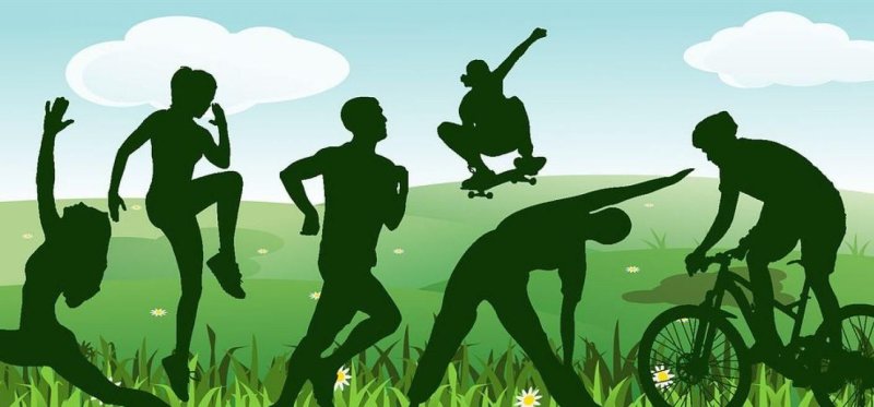 Спортивный фон