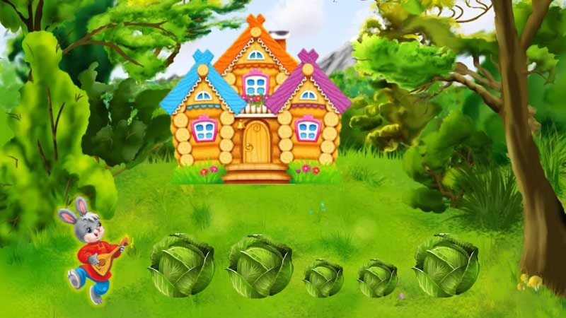 Теремок фон