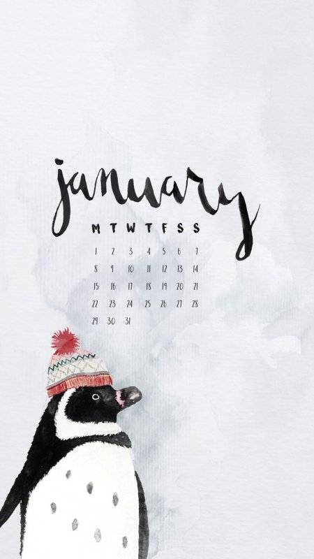 Календарь обои на телефон