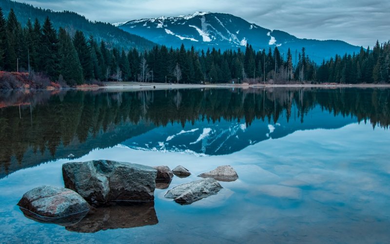 Канадские озёра Бритиш Колумбия