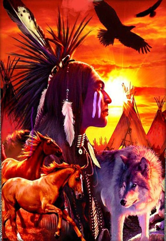 Индеец аватар