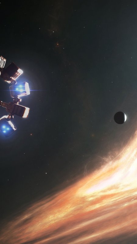 Черная дыра Интерстеллар