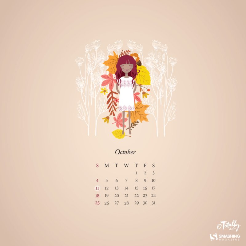 Заставка календарь