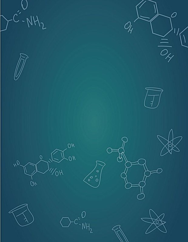 Фон для презентации по химии