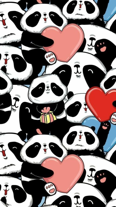 Панда на заставку
