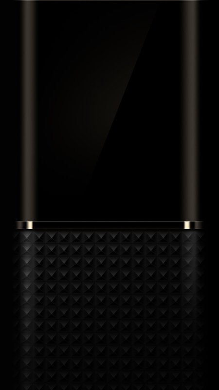 Черный вертикальный