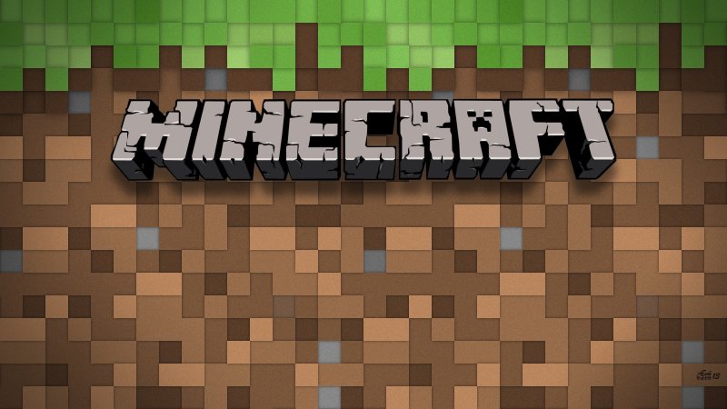 Майнкрафт надпись