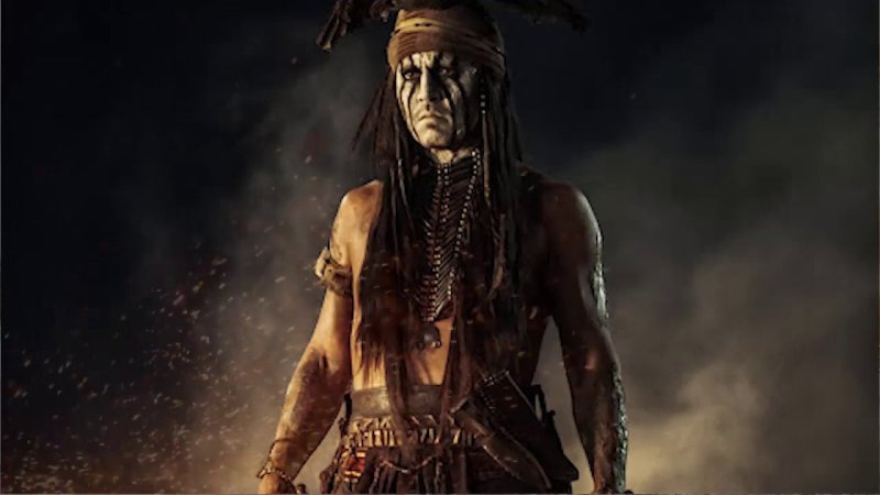 Тонто Джонни Депп одинокий рейнджер фильм