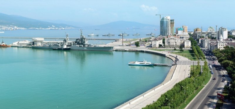 Новороссийск / Novorossiysk вид сверху