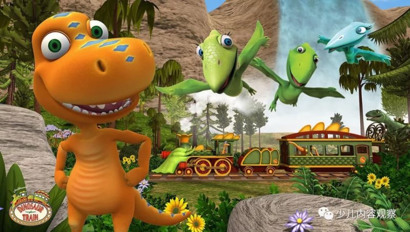 Бадди поезд динозавров малыши