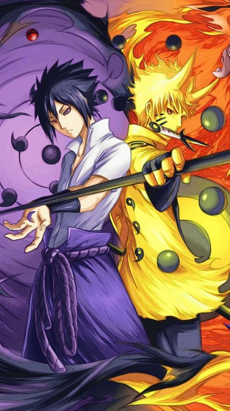 Наруто и Саске 6 путей