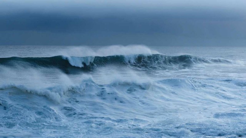 Атлантический океан шторм